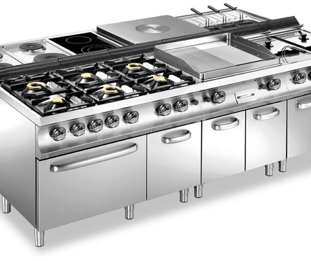 Piano de cuisson pour restaurant